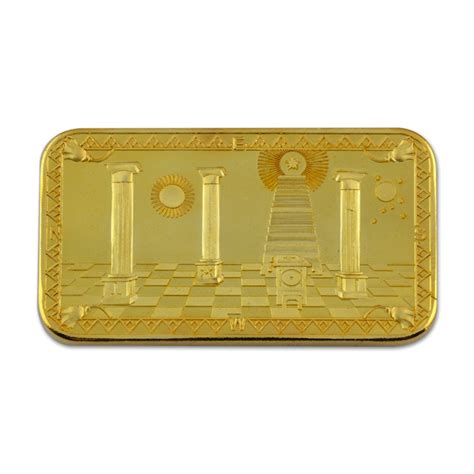 Titanium bar tbar is a token based on ethereum blockchain. Gold Bar Column Masonic Coin - Gold2" Wide