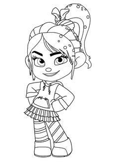 Find high quality vanellope coloring page, all coloring page images can be downloaded for free for personal use only. vanellope clipart - Google Search | Coloring Pages ...
