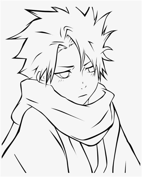 41 Easy Anime Boys Coloring Pages Kids Coloring