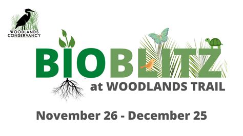 Woodlands Conservancy Bioblitz Woodlands Conservancy