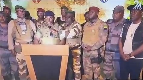 Updated Gabon Soldiers Oust Ali Bongo Say Election Result Cancelled Regime Ended Vanguard
