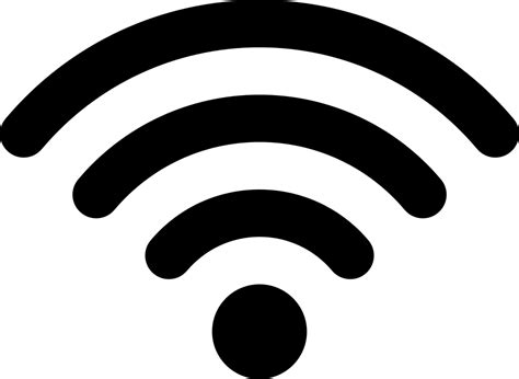 Wifi Connection Signal Symbol Svg Png Icon Free Download 29351