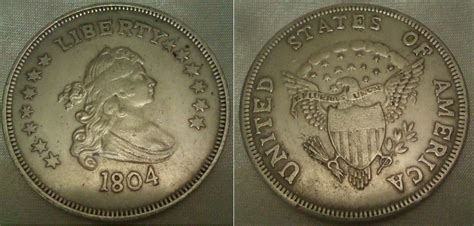 Seriously Is This A Genuine Or A Fake 1804 Silver Dollar
