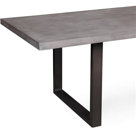 Eden Concrete Dining Table In 2020 Concrete Dining Table Concrete