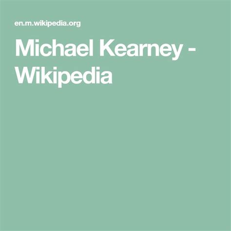 Michael Kearney Wikipedia Kearney Michael Wikipedia