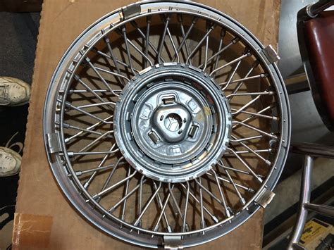 More Nos Wire Hubcaps 15”