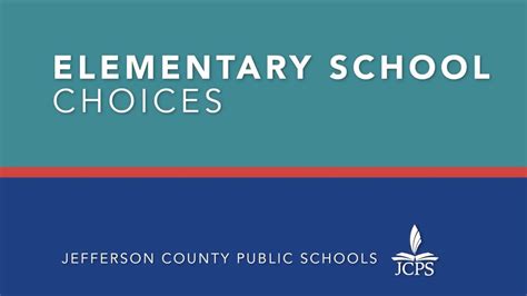 Elementary School Choices Jefferson County Public Schools Youtube
