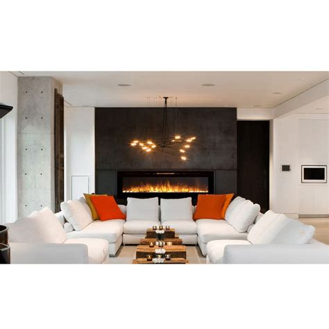 The astoria by classicflame electric fireplaces is destined to become the centerpiece of any living space in the home. Astoria 60 Inch Built-in Ventless Heater Recessed Wall ...