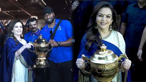 Nita Ambani Grand Celebration Wining Of Mumbai Indians Ipl 2019 With