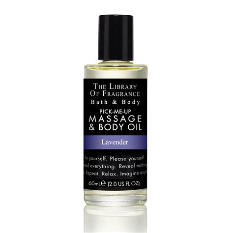 Lavender Massage And Body Oil The Library Of Fragrance