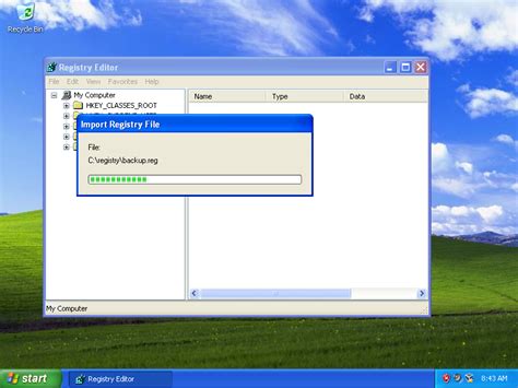 Run windows command prompt (cmd) as administrator. Backup and Restore the Registry - Guide for Windows XP, 7 ...