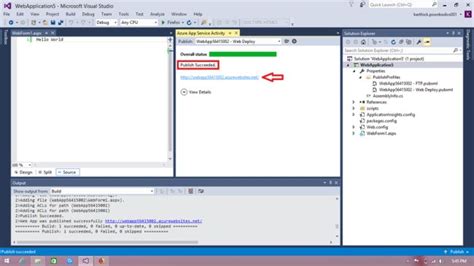 In this post we are going to explore a feature provided by azure app service called testing in production that allows you to direct a portion of live user traffic to one or more deployment slots of your web app before swapping this deployment slot to production. Azure Web App Deployment Using Visual Studio