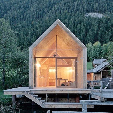 Norwegian Hideaway In The Woods Modern Cabin Architecture Via