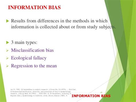 Types Of Bias