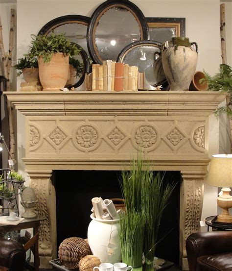Mantel Decor For This Spring Mantel Display We Wanted To Go For A