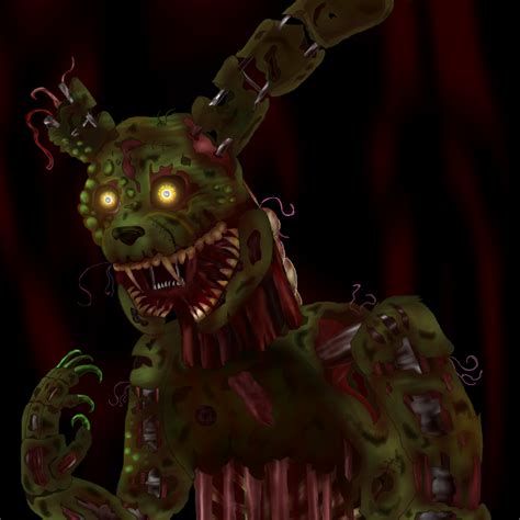 Fanmade Twisted Springtrap Update By Bluejaystarandspring On Deviantart