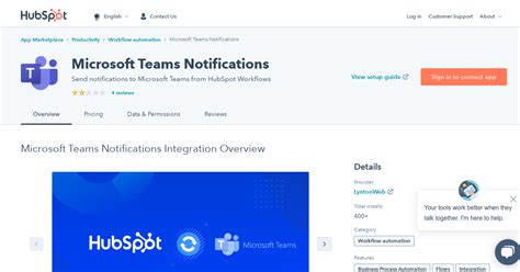 Click the icon for apps at the bottom of once an app has been integrated with teams, you'll have access to it directly from your teams page. Microsoft Teams Notifications HubSpot Integration | Connect Them Today
