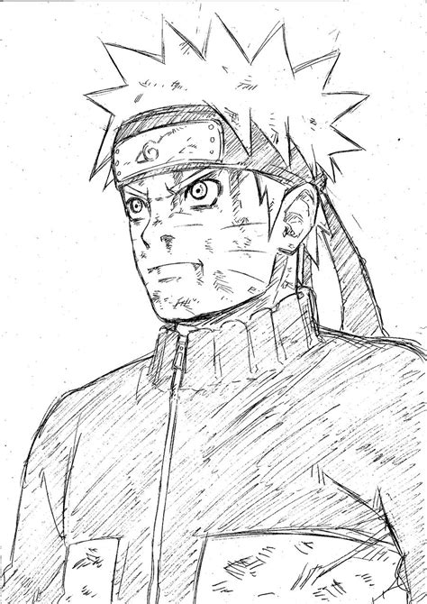 Naruto Sketch By Grifox On Deviantart