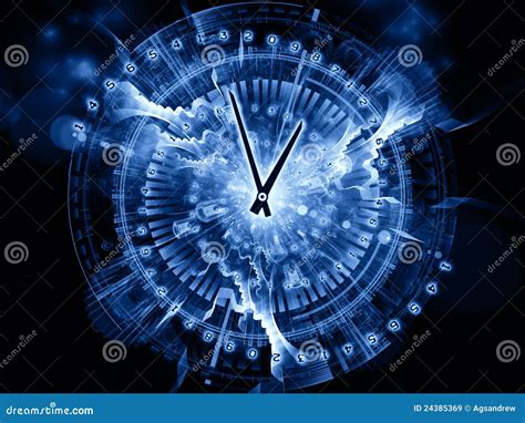 Time Passing Stock Image Image Of Clock Gear Fractal 24385369