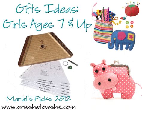 Browse through our gift guide approved by teens below and discover what's cool enough for them. Gifts for Girls Ages 7 and Up ~ Mariel's Picks 2012 - Or ...