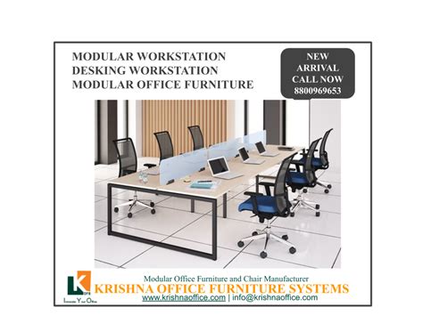 MODULAR WORKSTATION | Modular workstations, Modular office furniture, Office furniture