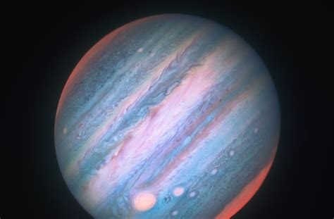 Spilling Thought Jupiter In Infrared From Hubble Jupiter In Infrared