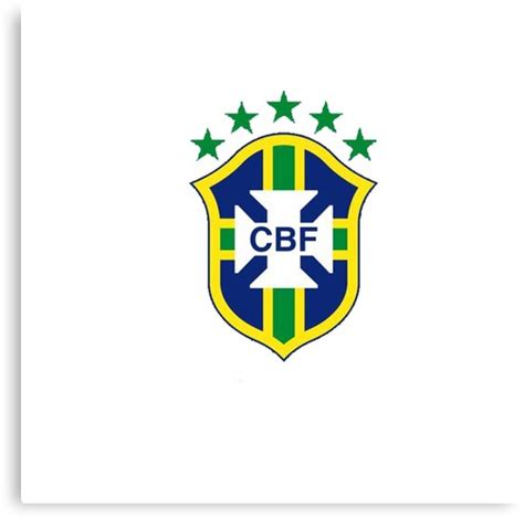 10 brazil football logos ranked in order of popularity and relevancy. Lienzos «logotipo de Brasil fútbol» de JaYCeY | Redbubble