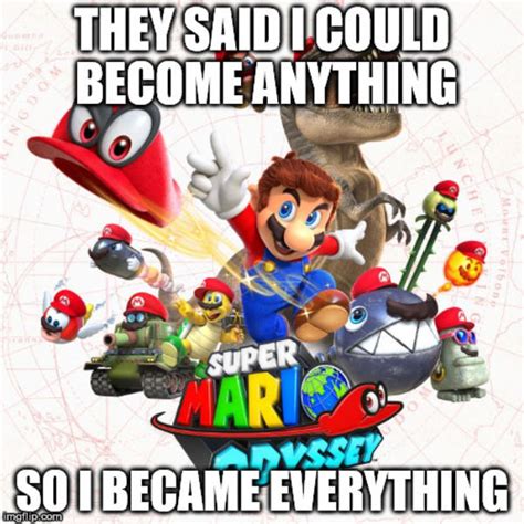 He Is A God Super Mario Odyssey Know Your Meme