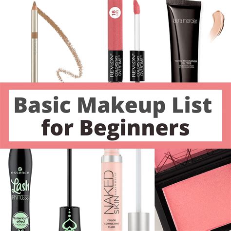 Basic Makeup List For Beginners Exactly What You Need