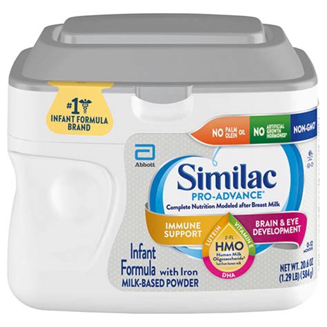 Save On Similac Pro Advance Milk Based Powder Infant Formula With Iron 0 12 Months Order Online