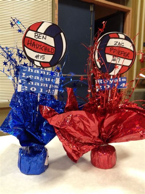 Pin On Water Polo Swim Dive And Aquatics Waterpolo Banquet Centerpieces