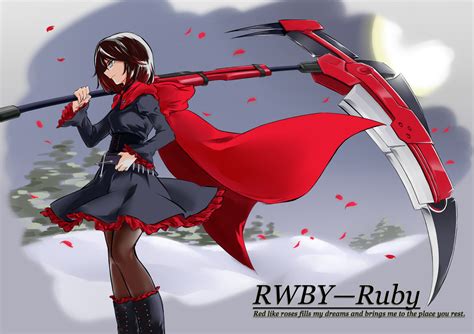 Ruby Rose Rwby Image 1514202 Zerochan Anime Image Board