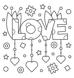 25 printable kindness coloring pages for children or students 1. Choose kindness coloring page Royalty Free Vector Image