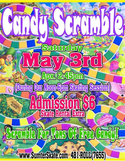 Candy Scramble May 2014
