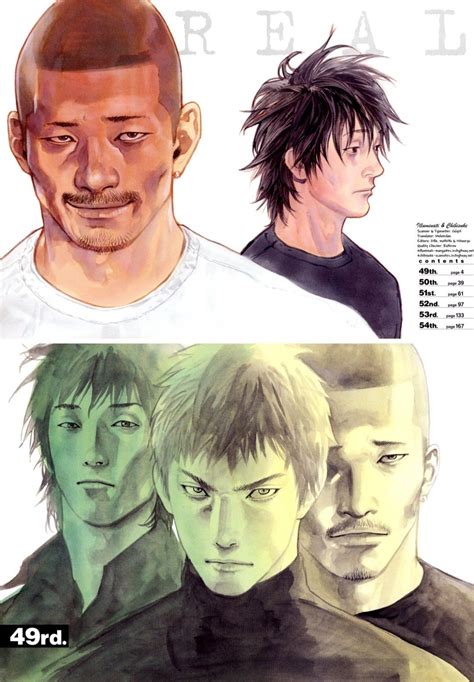 Real Manga Different Drawing Styles Inoue Takehiko Character Art