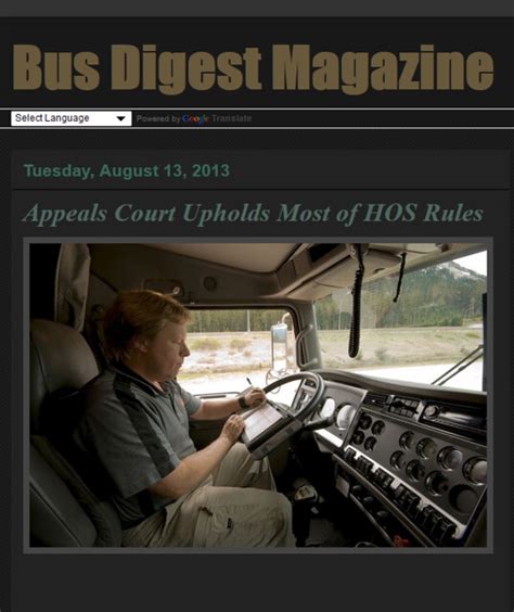 Bus Digest Magazine Busdigestblogspotca201308washingt