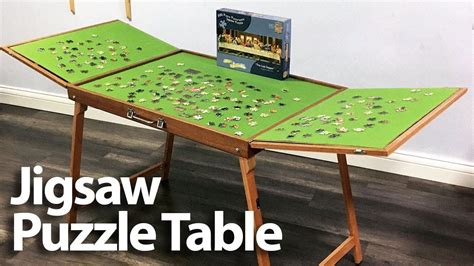 The space saving design can allow multiple tables in a small to large setting making it the perfect training style table for the classroom or any training facility. Jigsaw Puzzle Table | Puzzle table, Jigsaw puzzle table ...