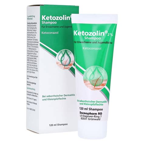 Ketozolin 2 Shampoo 120 Milliliter Amazonde Kosmetik