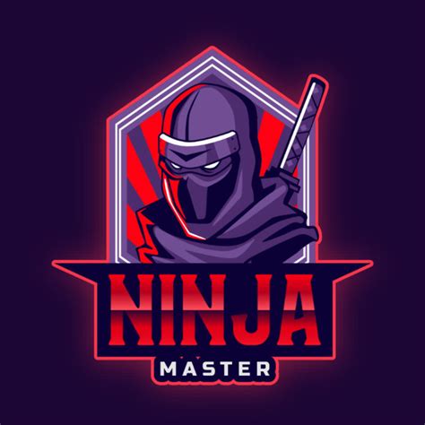 Placeit Gaming Logo Template With A Ninja Character
