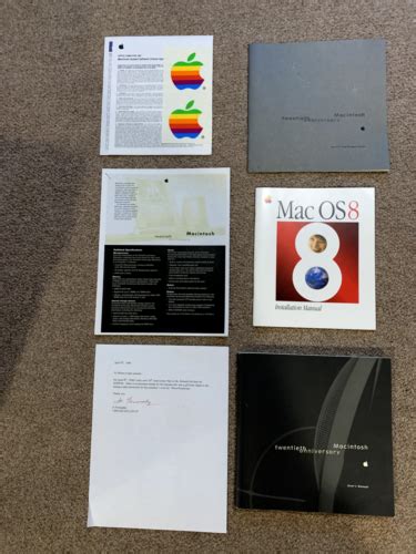 Apple 20th Anniversary Macintosh Computer Tam Limited Edition Ebay