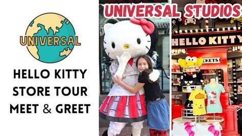 Universal Studios Hollywood Hello Kitty Character Meet And Shop Tour