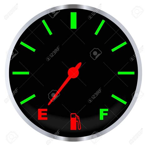 Free shipping on most items. A typical vehicle fuel gauge at the empty mark , # ...