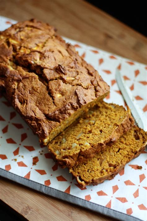 In a large bowl, dissolve yeast in 3/4 cup warm water. Apple Pumpkin Bread
