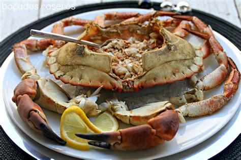 Bocados Caseros: RECETA DE DE BUEY DE MAR RELLENO, EN FRÍO
