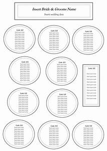 Free Table Seating Chart Template Seating Charts In 2019 Regarding