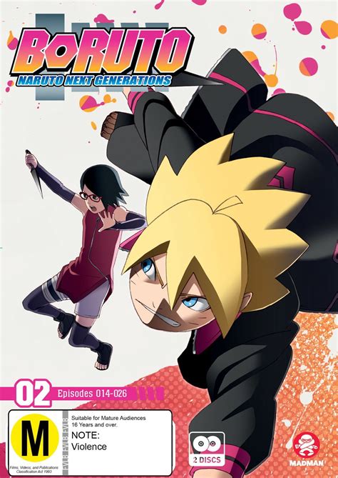 Boruto Naruto Next Generations Part Eps Ova Dvd Sasuke Sakura Sarada Boruto And