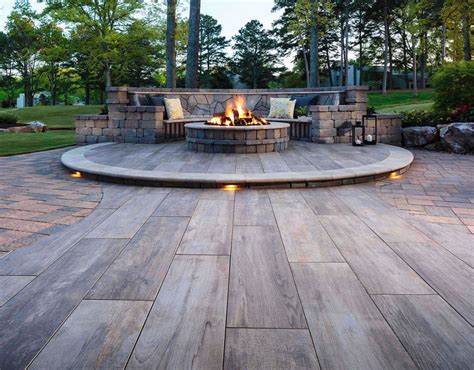 10 Dimensional Fire Pit Patio Ideas That Add Flare To