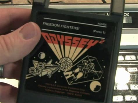Classic Game Room Freedom Fighters Magnavox Odyssey 2 Review Video