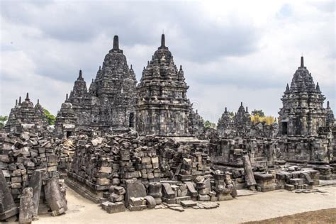 The Prambanan Temple Java Indonesia Stock Image Image Of Temple
