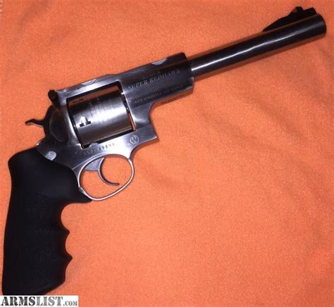 Armslist For Sale Ruger Super Redhawk 454 Casull 75 Barrel Revolver
